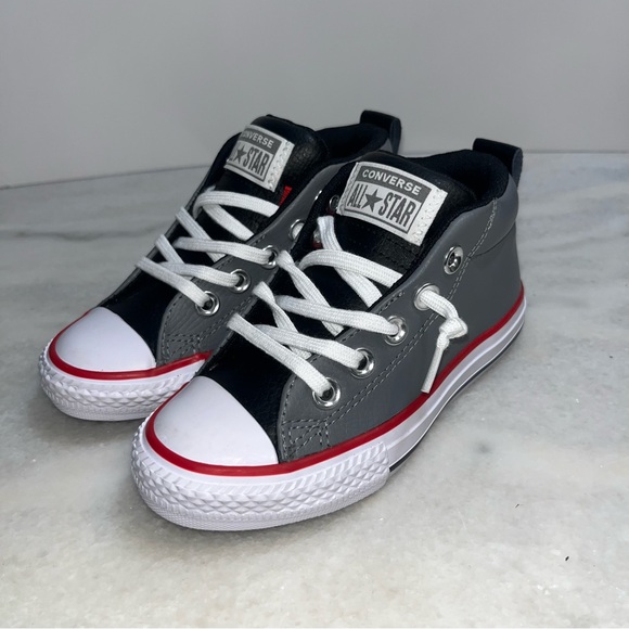 Converse Other - Converse Kids Shoes in Black, Gray, and White